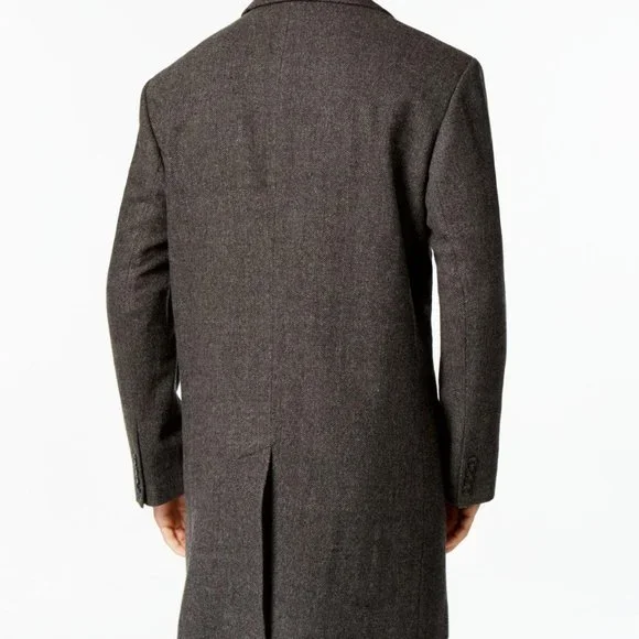 London Fog Coventry Wool-Blend Overcoat - Picture 3 of 14